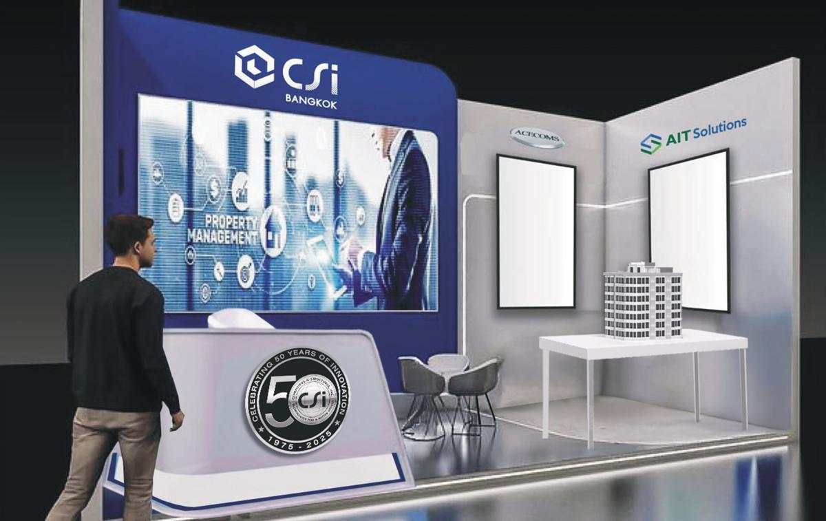 csi booth design asep