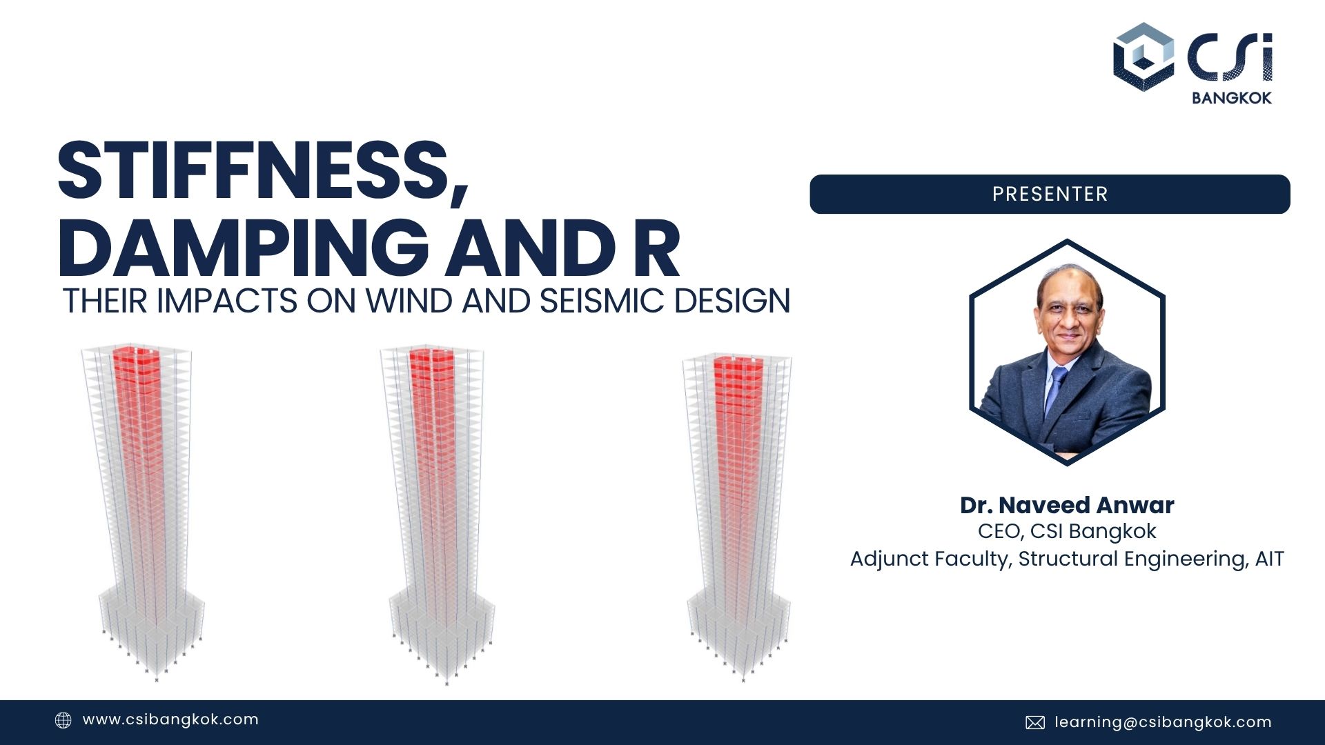 Stiffness, Damping and R Wind and Seismic Design