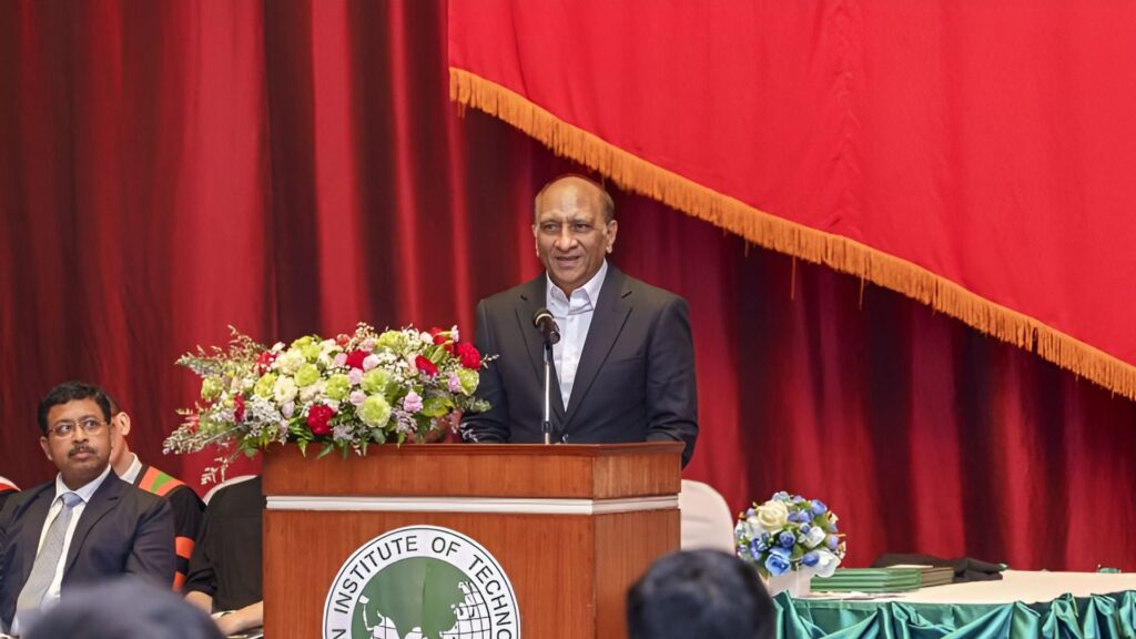 Dr. Naveed Anwar at AIT 143rd graduation ceremony