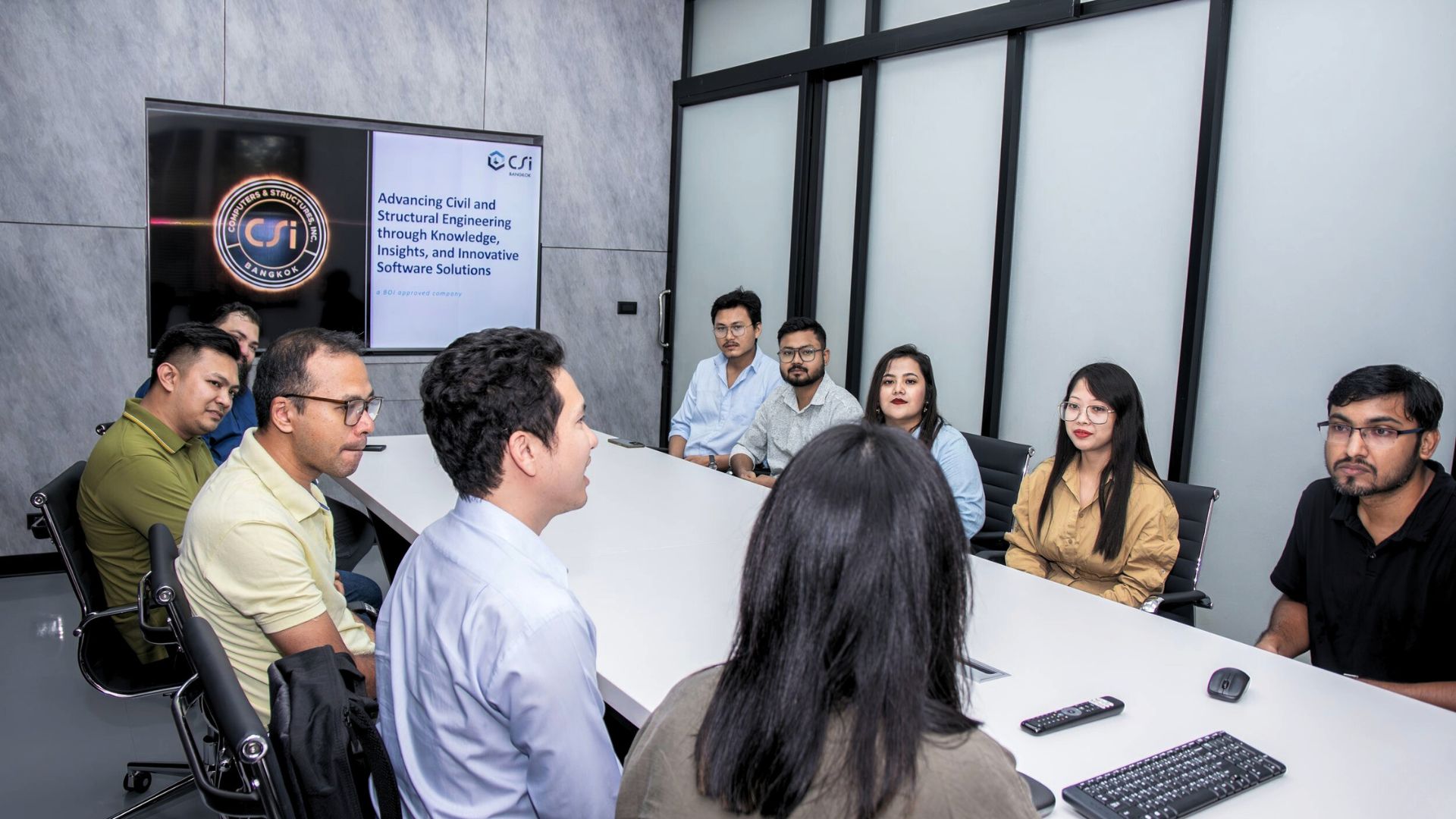 international university faculties visit CSI Bangkok