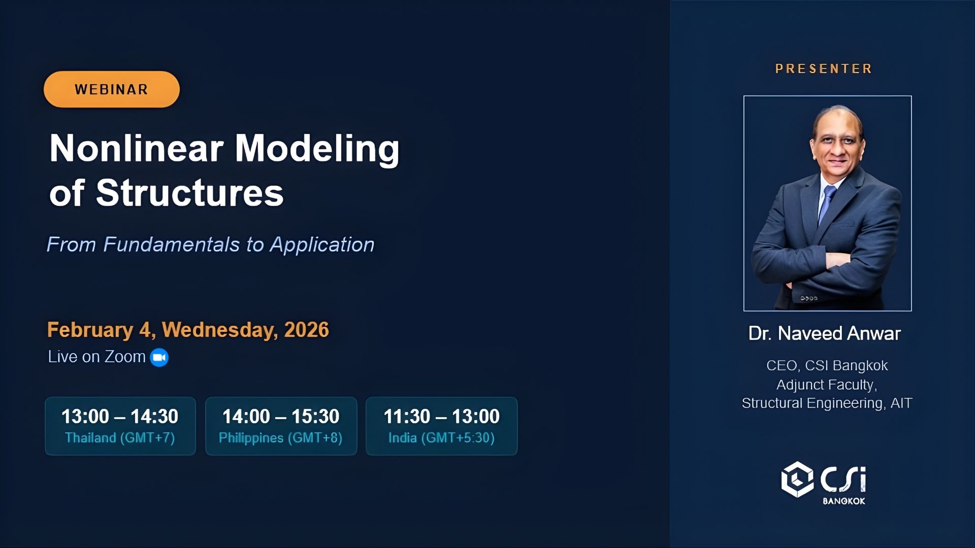 Nonlinear Modeling of structures